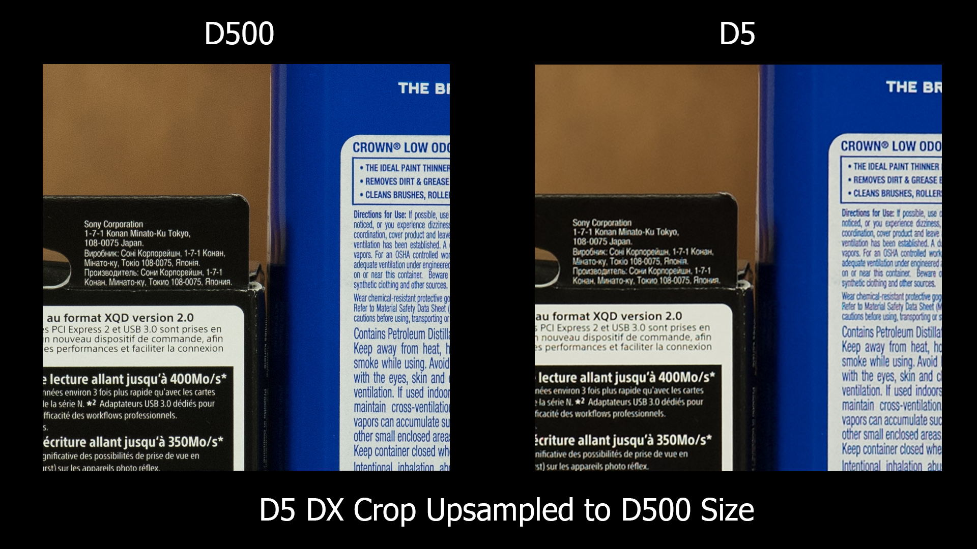 D500 v D5 (upsized)
