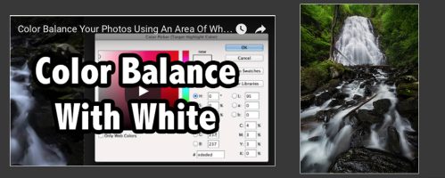 Got White? Try This Color Balance Trick