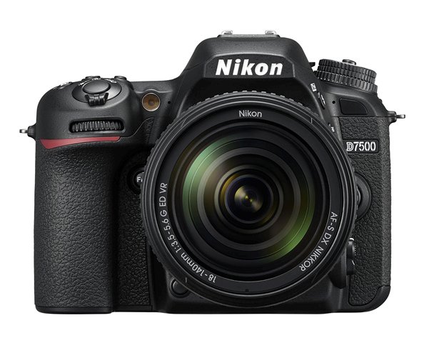 nikon d7500 front view