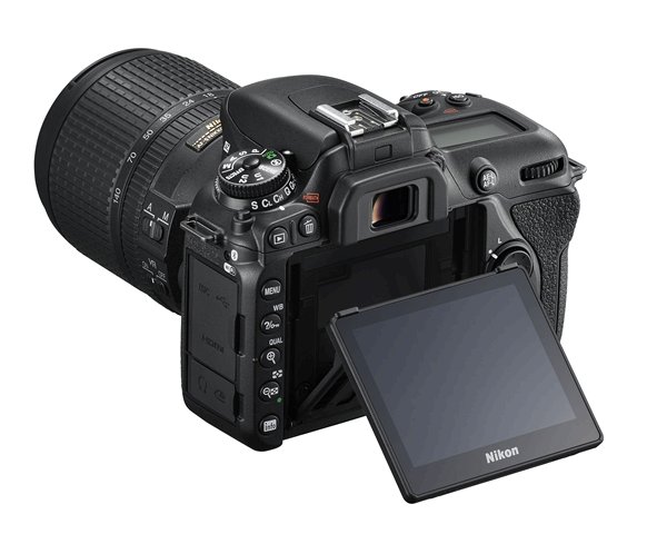 Nikon D7500 touch screen