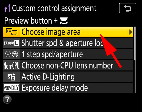 D500 TIPS - Custom Control Assignments