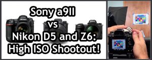 Sony a9ii vs Nikon D5 and Z6: High ISO Shootout!