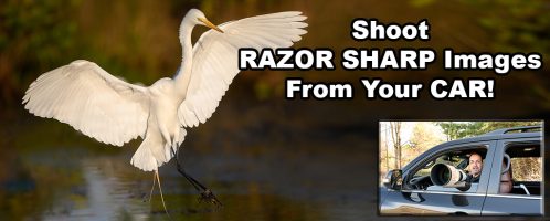 Shoot Razor Sharp Images From Your Car!