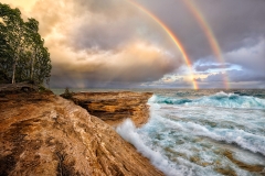 Mosquito Beach Stormy Rainbows