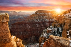 Grand Canyon Winter Sunrise